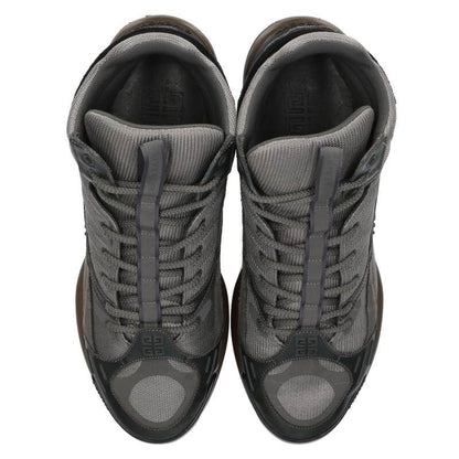 GIVENCHY GIV1 TR Technical High-Cut Sneakers Gray Size 10.5