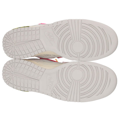 NIKE OFF-WHITE DUNK LOW "The 50" Leather Multi Size 13