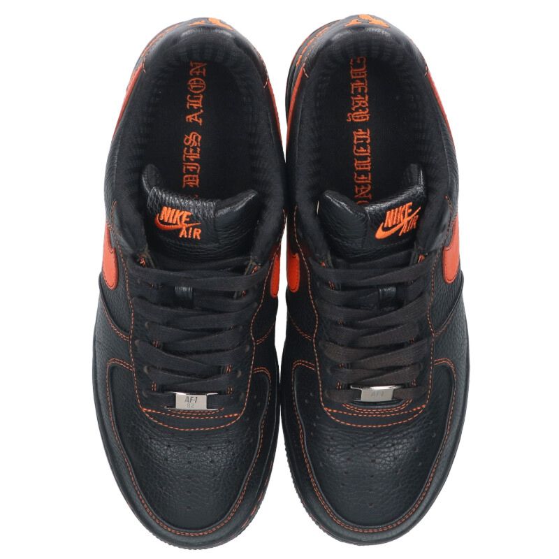NIKE x VLONE AIR FORCE 1 LOW Black & Orange Size 9