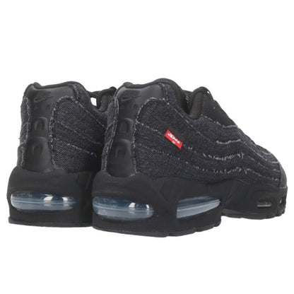 LEVI'S x NIKE AIR MAX 95 OG Denim Black Sneakers Size 11