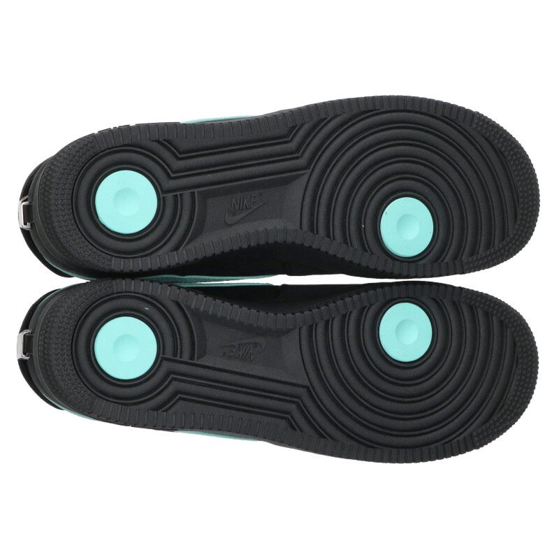 TIFFANY&Co x NIKE AIR FORCE 1 LOW Black & Blue Size 32