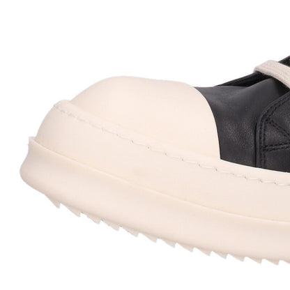 Rick Owens Leather Sneakers Black x White US 13