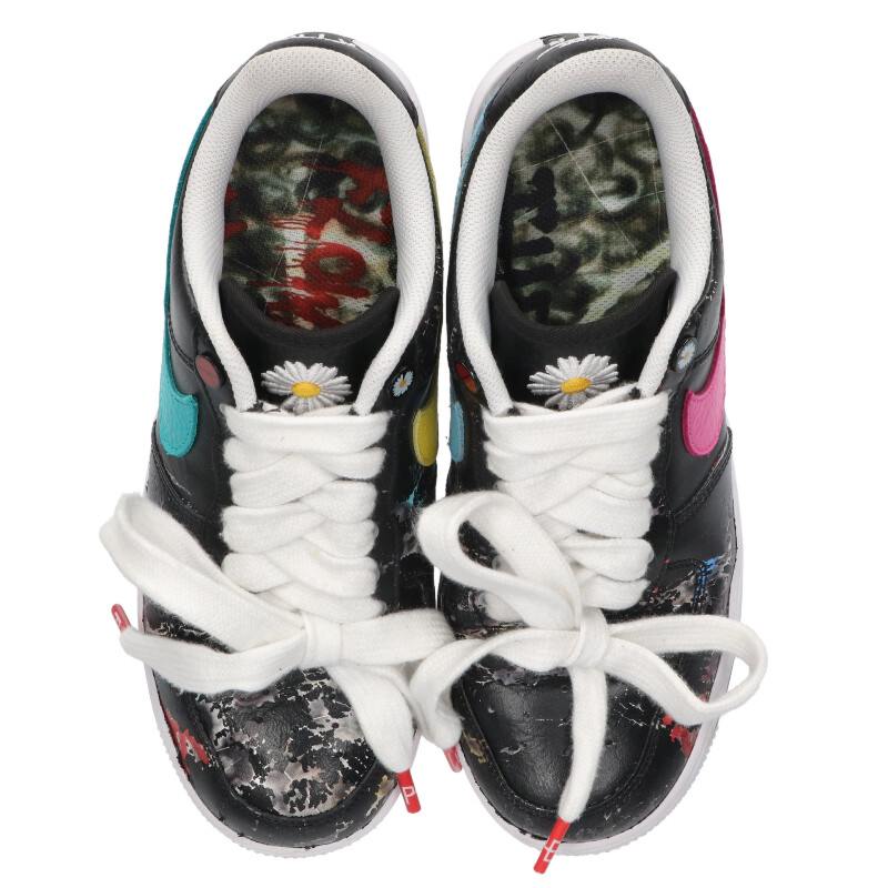 peaceminusone x Nike AF1 '07 Paranoise Black Leather Size 7
