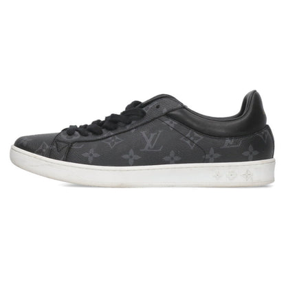 Louis Vuitton Leather Sneakers Black x White Size 7