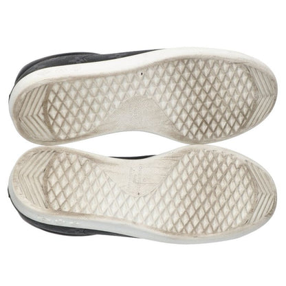 Louis Vuitton Leather Sneakers Black x White Size 7