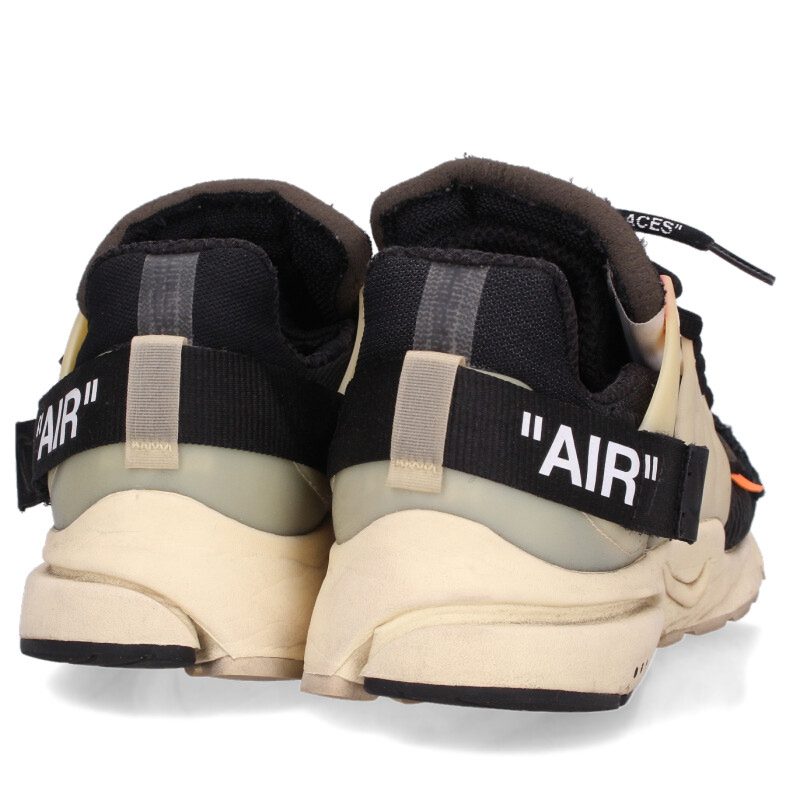 NIKE OFF-WHITE Air Presto Black White Size 9
