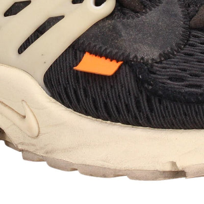 NIKE OFF-WHITE Air Presto Black White Size 9
