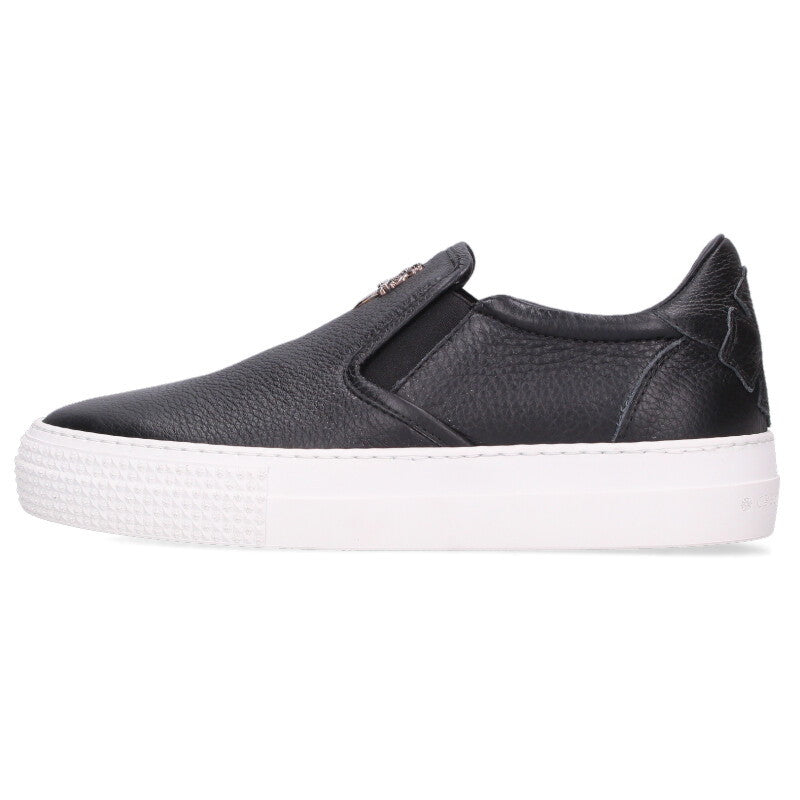 Chrome Hearts SLIP ON BLK CALF Dagger Leather Size 5.5