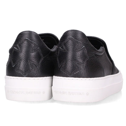 Chrome Hearts SLIP ON BLK CALF Dagger Leather Size 5.5