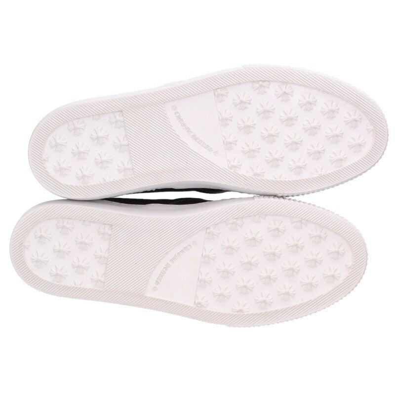 Chrome Hearts SLIP ON BLK CALF Dagger Leather Size 5.5