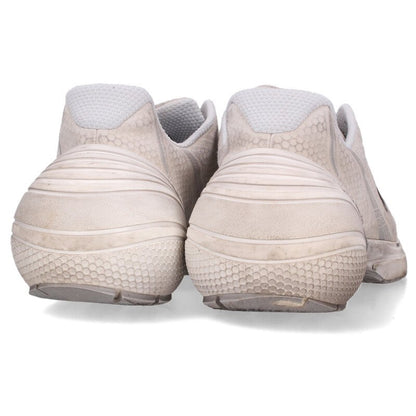 GIVENCHY Suede Low Top Sneakers Gray Size 8.5