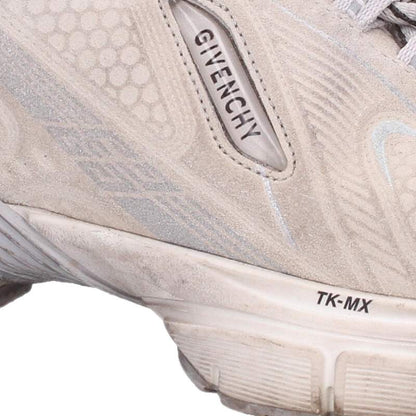 GIVENCHY Suede Low Top Sneakers Gray Size 8.5