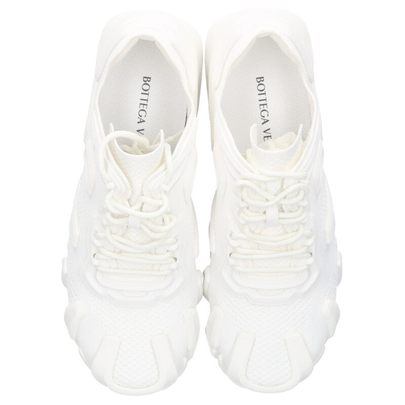 BOTTEGA VENETA Low-Cut Mesh Sneakers White Size 9