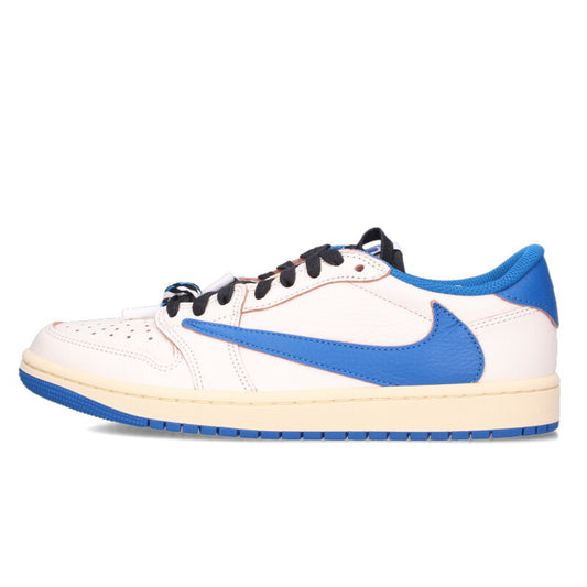 Travis Scott x Fragment x Nike AJ1 Low Blue White Size 8