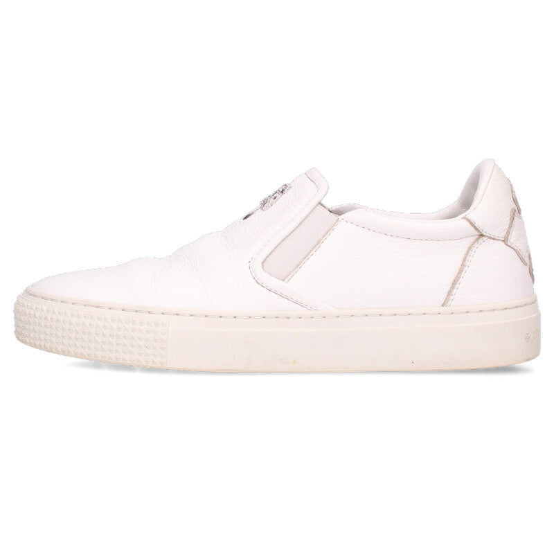 Chrome Hearts SLIP ON BLK CALF CH+ Dagger Patch Size 5