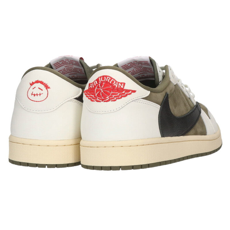 Travis Scott Air Jordan 1 Low Reverse Olive Size 33