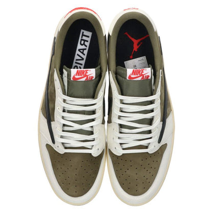 Travis Scott Air Jordan 1 Low Reverse Olive Size 33
