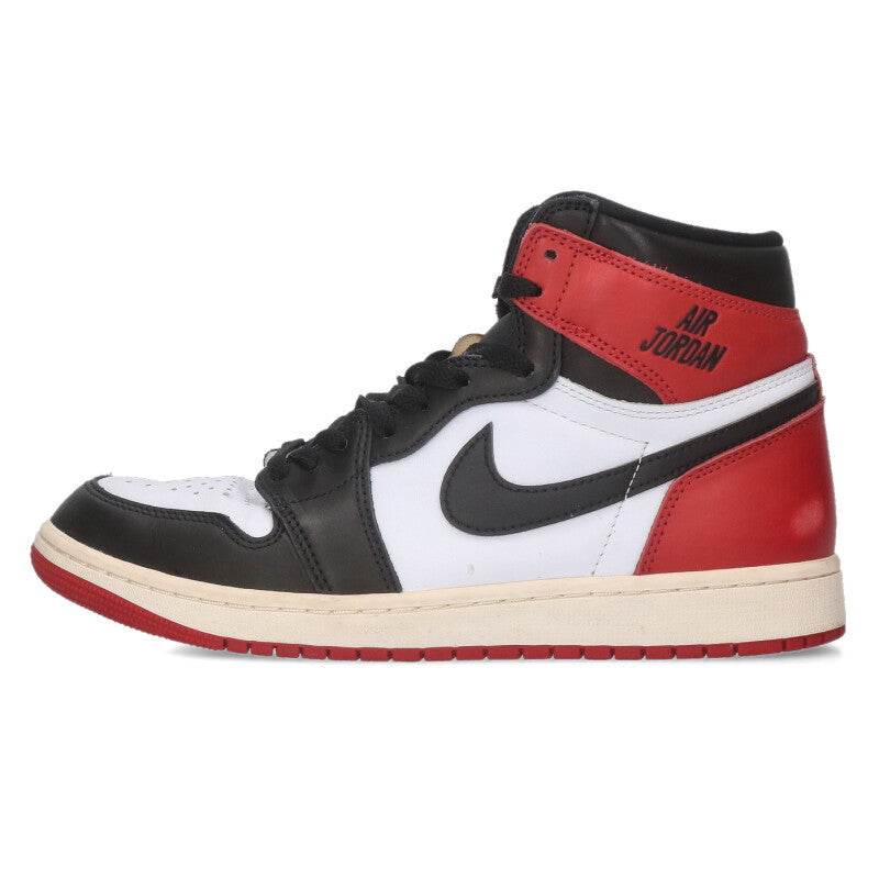 NIKE Air Jordan 1 High OG Black Toe Reimagined Size 9