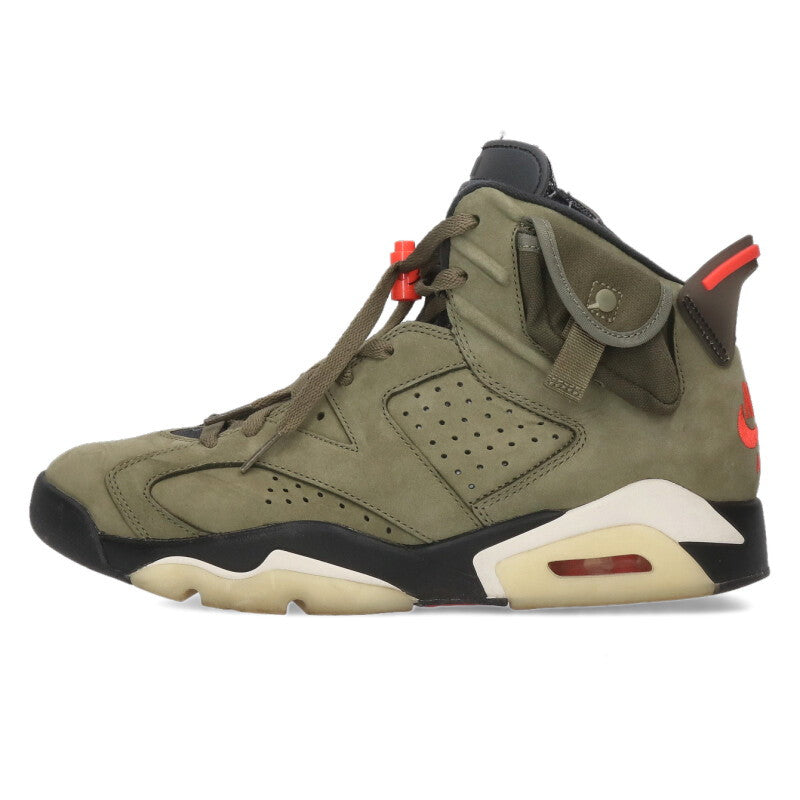 Travis Scott Air Jordan 6 Retro SP Khaki Size 9.5