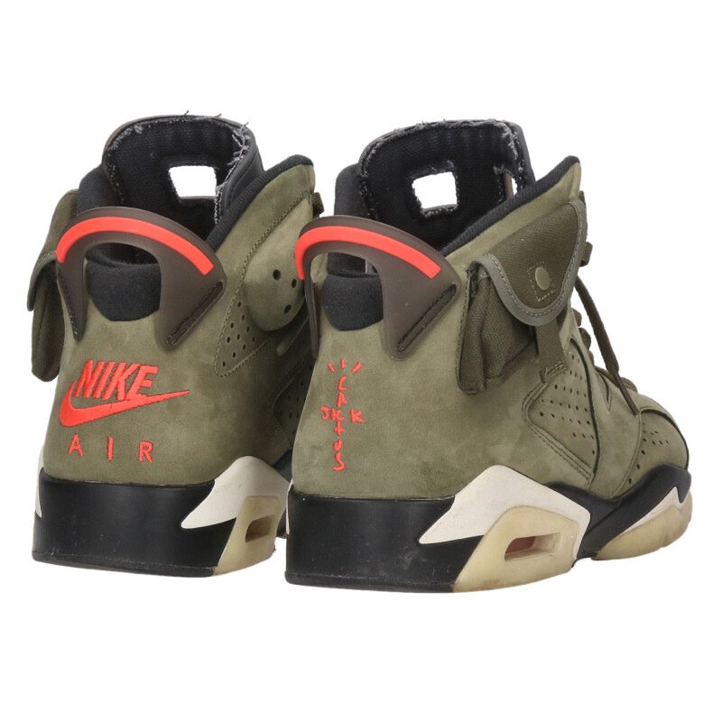 Travis Scott Air Jordan 6 Retro SP Khaki Size 9.5