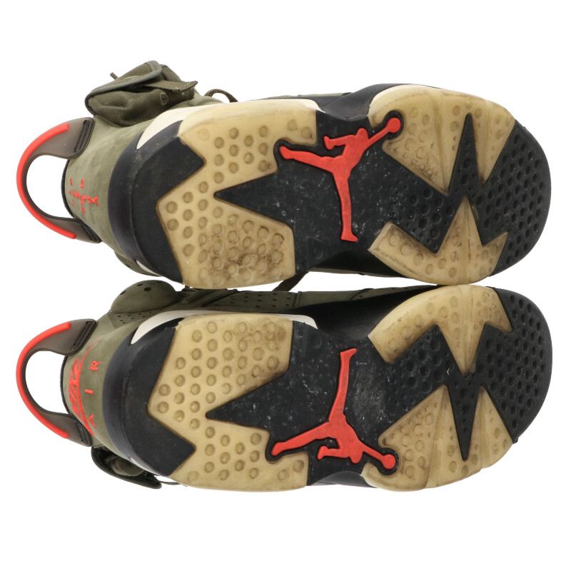 Travis Scott Air Jordan 6 Retro SP Khaki Size 9.5