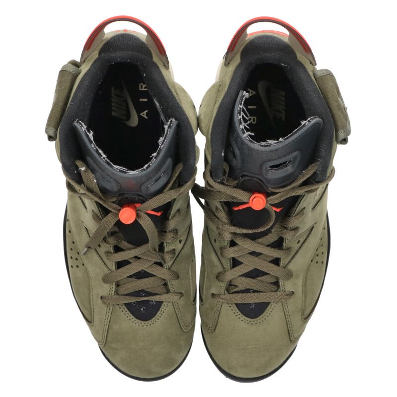 Travis Scott Air Jordan 6 Retro SP Khaki Size 9.5