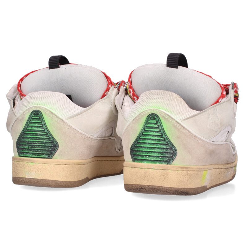 GALLERY DEPT Painted Leather Curb Sneakers Multi Size 8.5