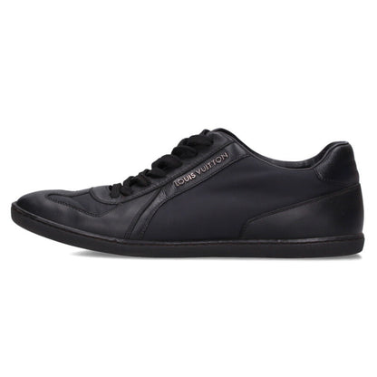 Louis Vuitton Leather German Trainer Sneakers Black Size 6.5