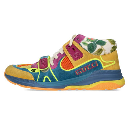 GUCCI Ultraspace Mid-Cut Sneakers Multicolor Size 6.5