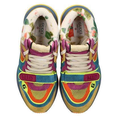 GUCCI Ultraspace Mid-Cut Sneakers Multicolor Size 6.5