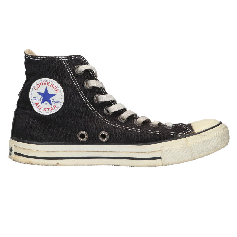 Chrome Hearts CH Converse Silver Canvas Hi-Top Size 7.5