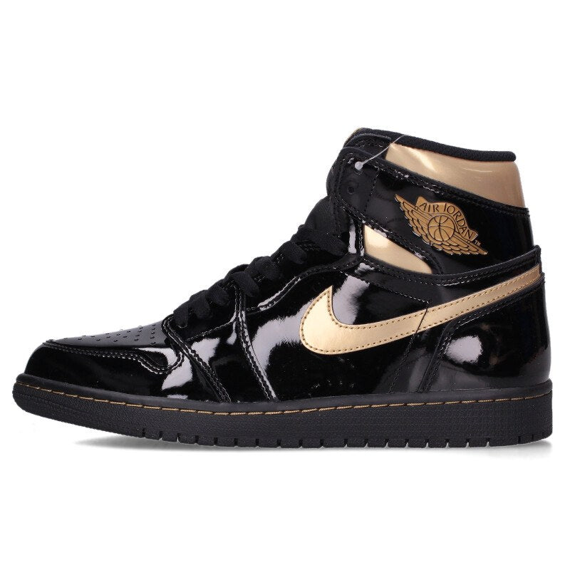 NIKE Air Jordan 1 Retro High OG Metallic Gold Size 9