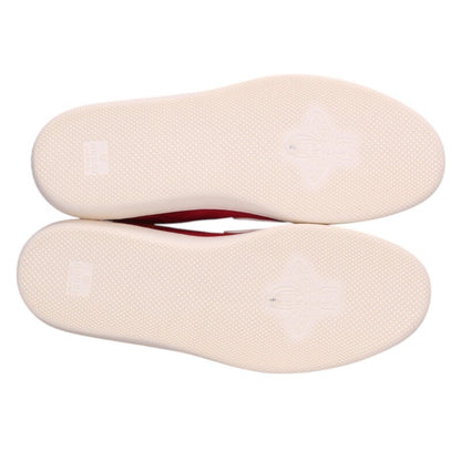 GUCCI 791742 GG Canvas Low-Cut Sneakers Red Size 8