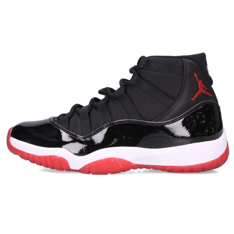 NIKE Air Jordan 11 Bred 378037-061 Sneakers Multi Size 11