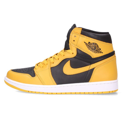 NIKE AIR JORDAN 1 RETRO HI OG Pollen Black/Yellow Size 11