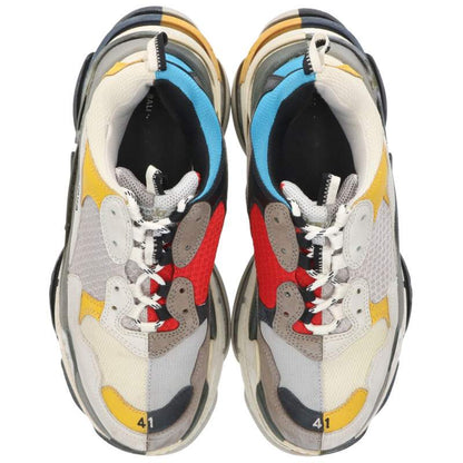 Balenciaga TRIPLE S Sneakers White x Red x Yellow Size 41