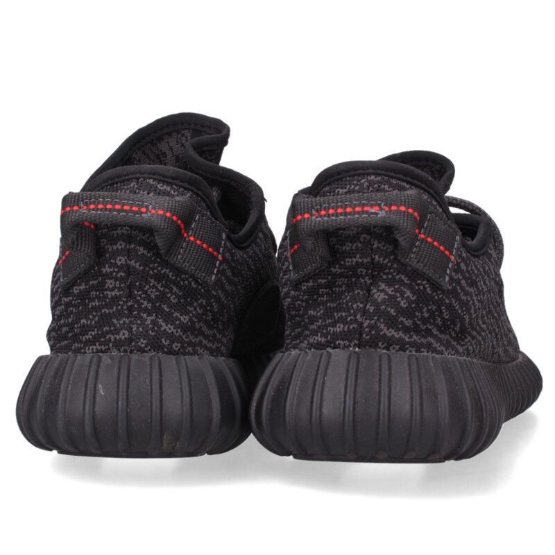 adidas YEEZY Boost 350 Black Leather Size 9.5