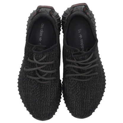 adidas YEEZY Boost 350 Black Leather Size 9.5