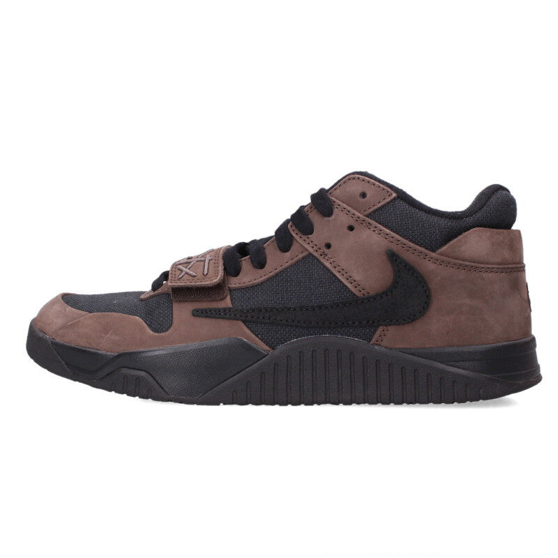 Travis Scott JUMPMAN JACK TR Brown Leather/Syn Size 9