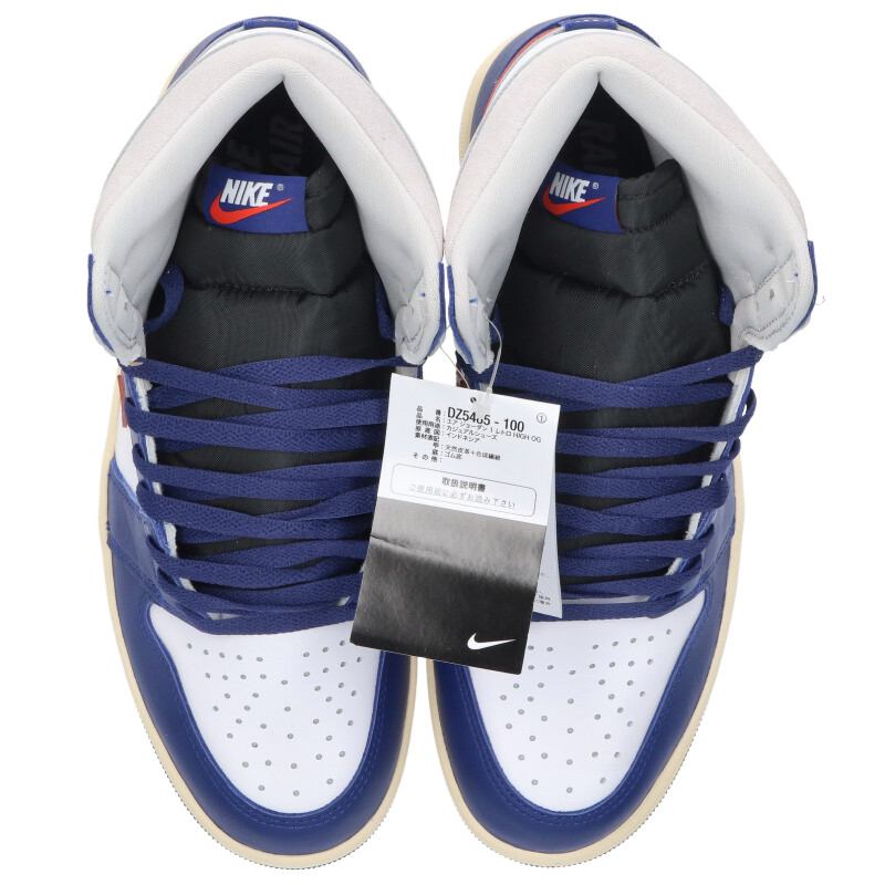 NIKE AIR JORDAN 1 RETRO HIGH OG Rare Air Blue/White Size 10