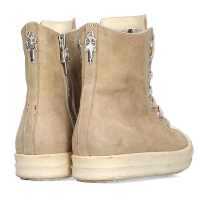 Chrome Hearts RAMONES Silver Leather High Top Multi Size 5