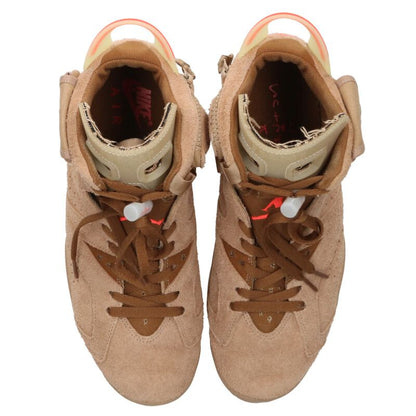 Travis Scott Air Jordan 6 SP British Khaki Brown Size 9.5