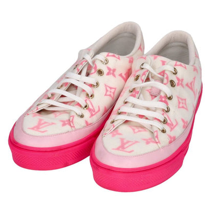 Louis Vuitton STELLER SNEAKER Sneakers White x Pink Size 39