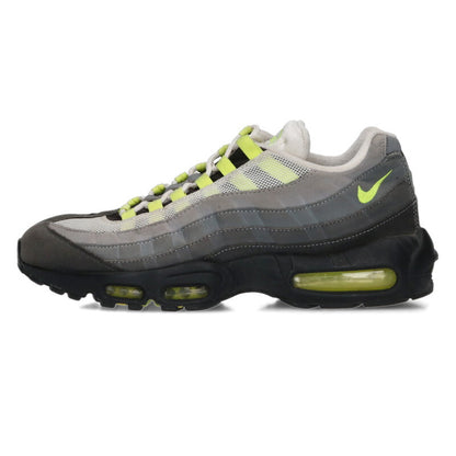 NIKE Air Max 95 OG Neon Yellow Low Top Grey Size 10.5