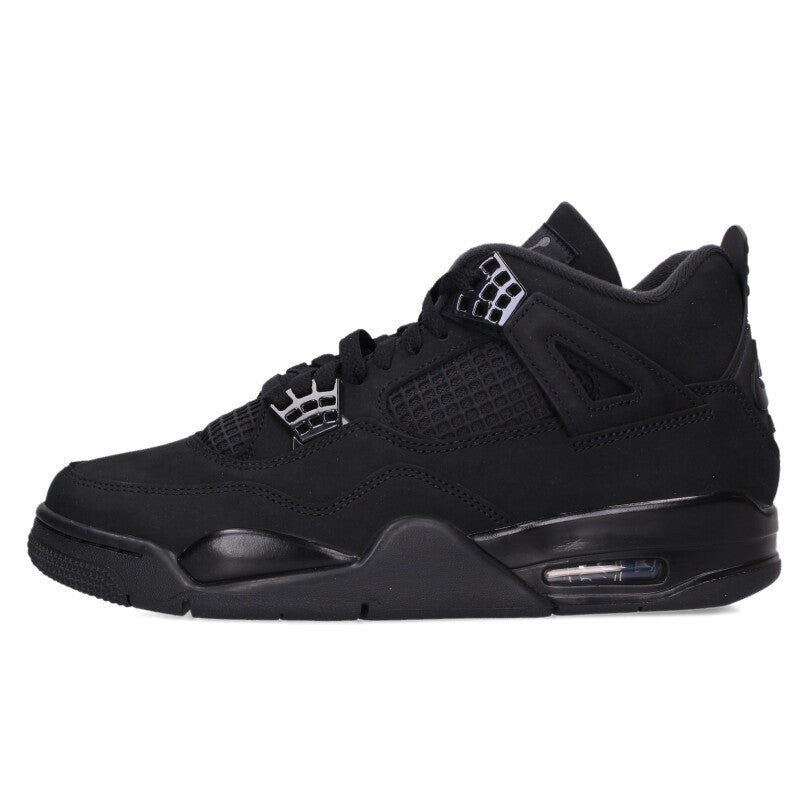 NIKE Air Jordan 4 Black Cat Sneakers Black Size 9