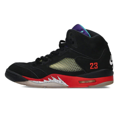 NIKE Air Jordan 5 Retro Top 3 Black Size 10