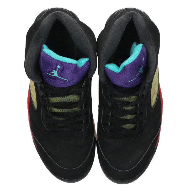 NIKE Air Jordan 5 Retro Top 3 Black Size 10