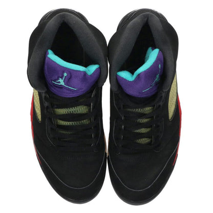 NIKE Air Jordan 5 Retro Top 3 Black Size 10