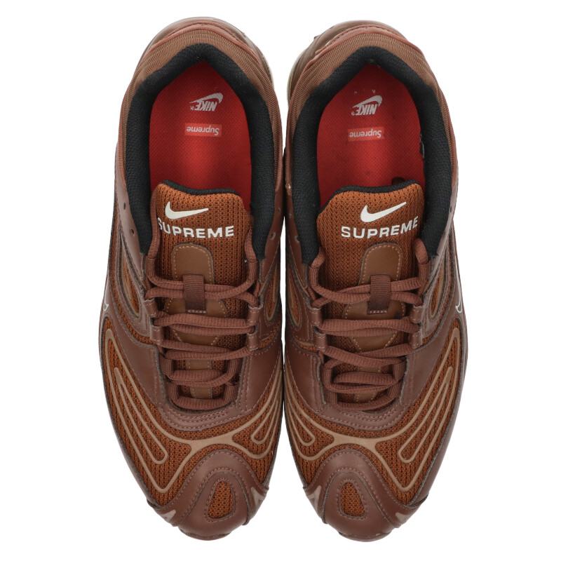 Supreme x Nike TL Sneakers Brown Size 28cm