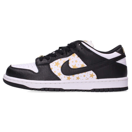 NIKE x Supreme Dunk Low OG QS Black White Size 8.5